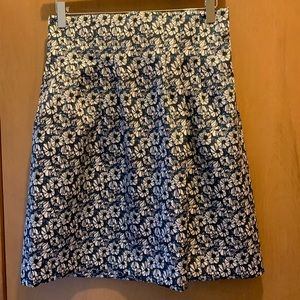 H&M Structured Floral Skirt New w/ Tags!